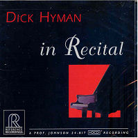 CD Cover - Dick Hyman In Recital