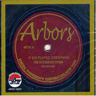CD Cover - If Bix Played Gershwin