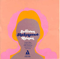 CD Cover - Sullivan, Shakespeare, Hyman
